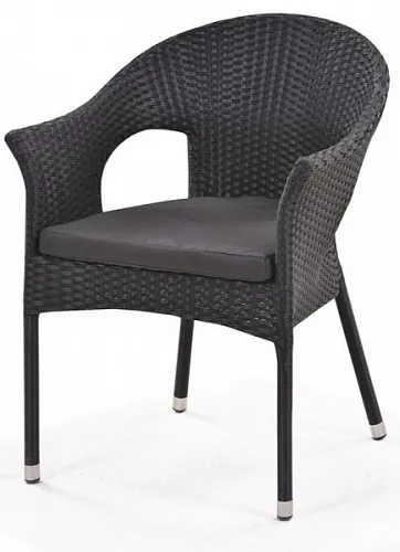 Кресло плетеное Y97A Black