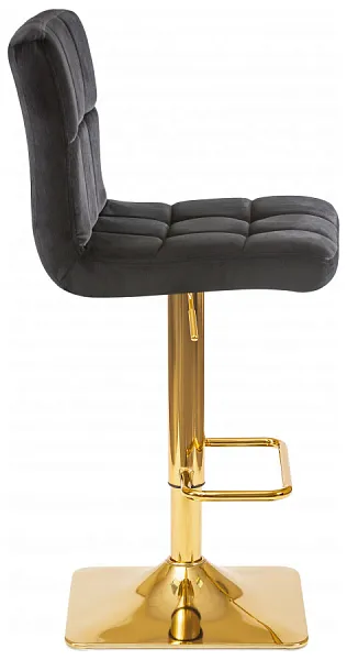 Стул барный GOLDIE черный велюр MJ9-101 фото 4