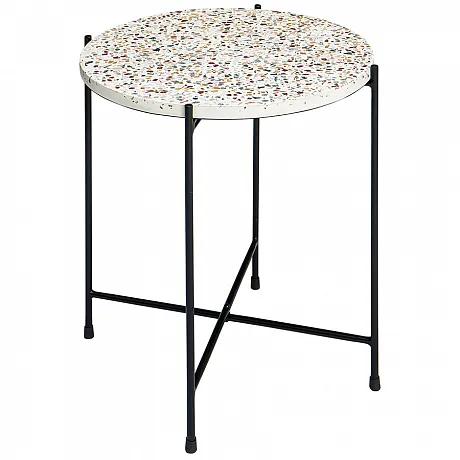 Столик кофейный Josen terrazzo, D43 см