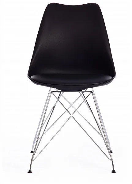 Стул TULIP IRON CHAIR черный фото 6