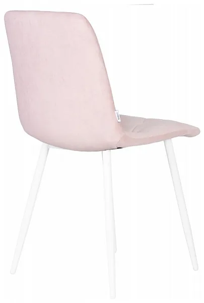 Стул CHILLY ROMBO Розовый Simple 03, основание белый фото 5