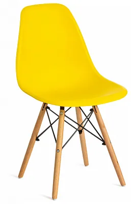 Стул CINDY (EAMES) желтый