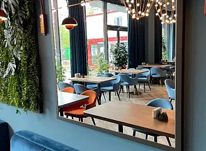 Барная стойка и мебель для ресторана ALCEDO в Москве Фото 12