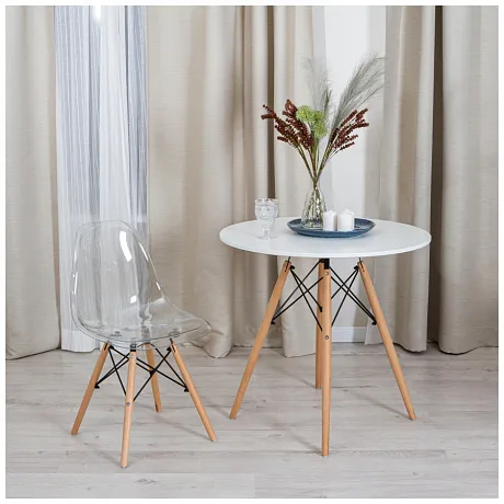 Стул CINDY (EAMES) прозрачный фото 10