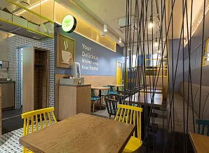 Стильная мебель для кафе Deli by Prime на ул. Шаболовская Фото 12