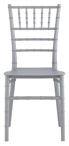 Стул Chiavari (Кьявари) пластик серебряный фото 2