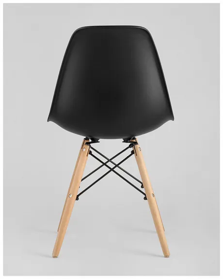 Стул Eames Style DSW черный (разборный каркас) фото 8