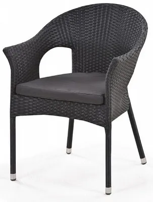 Кресло плетеное Y97A Black