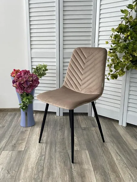 Стул DUKE BLUVEL-40 BEIGE, велюр фото 6