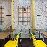Стильная мебель для кафе Deli by Prime на ул. Шаболовская