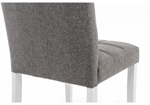 Стул деревянный Madina white / fabric pebble фото 6