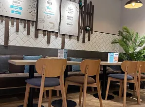 Производство мебели и барной стойки для кафе-пекарни Cinnabon на Лиговском Фото 16