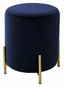 Пуф RICE BLUVEL-86 NAVY BLUE / GOLD