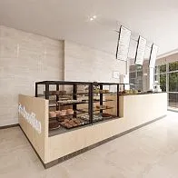 Дизайн-проект кофейни Bodro Coffee в БЦ Poklonka Place