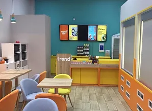 Барная стойка и мебель для кафе TREND в ТЦ For You Фото 2