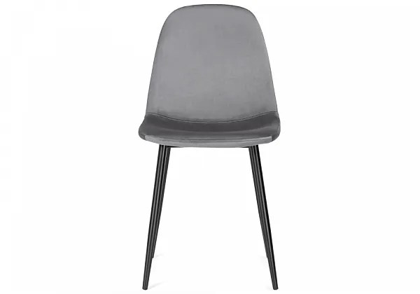 Стул на металлокаркасе Lilu dark grey фото 3
