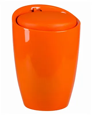 Табурет с местом для хранения LM-1100 (оранжевый)