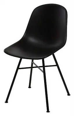 Стул BONNIE 292-CPP BLACK на металлическом каркасе