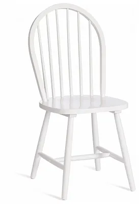 Стул AVERY (mod. 1101)дерево гевея, White