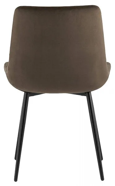 Стул Остин велюр тёмно-коричневый фото 3