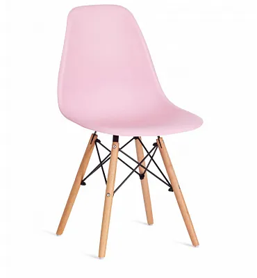 Стул CINDY (EAMES) (mod. 001) Светло розовый