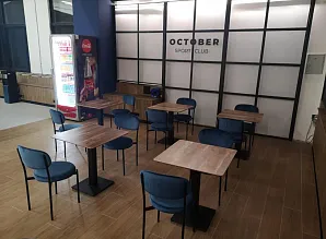 Мебель для кафе спортклуба October в Санкт-Петербурге Фото 4
