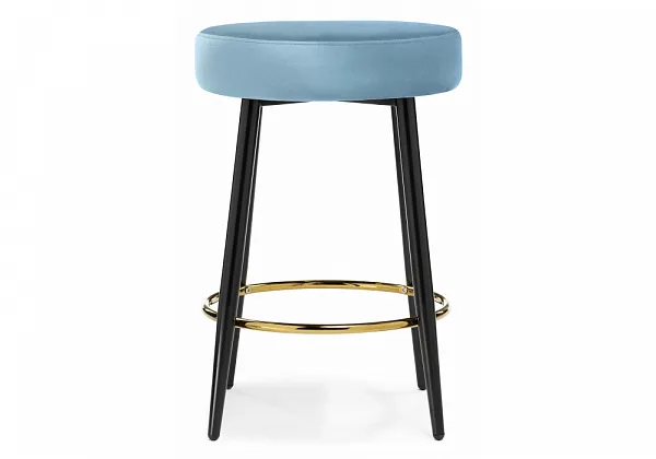 Полубарный стул Plato blue фото 3