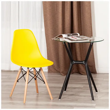 Стул CINDY (EAMES) (mod. 1801) Желтый фото 9