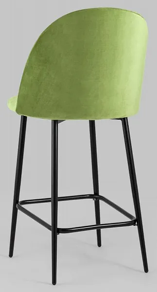Стул полубарный Марсель велюр травяной фото 5