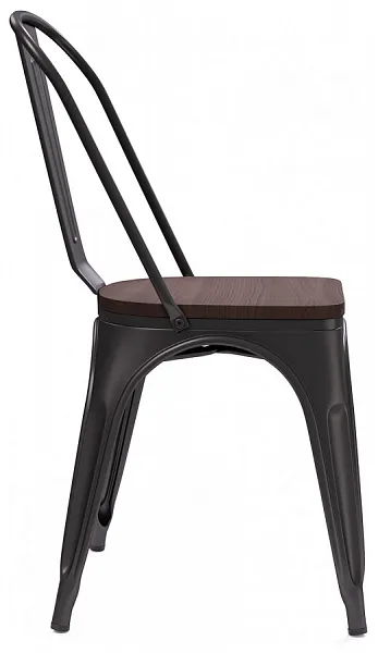Стул металлический Bistro Wood фото 3