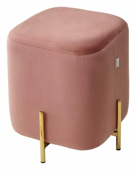 Пуф ARES BLUVEL-52 PINK / GOLD