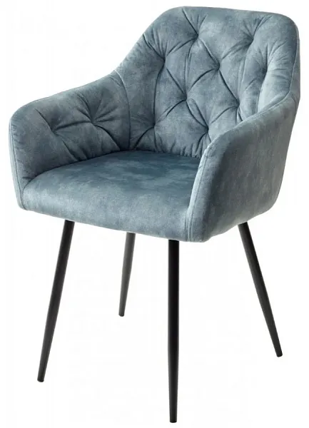 Стул PERU PK6015-15 GREY GREEN античный серо-зеленый, велюр