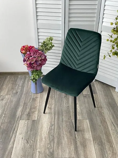 Стул DUKE BLUVEL-78 GREEN, велюр фото 4