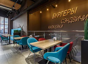 Производство барной стойки и мебели для кафе #Брауни на Рязанском проспекте Фото 3