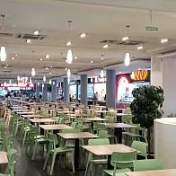 Мебель для фудкорта в ТЦ Серебряный город, Иваново