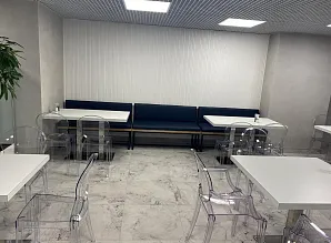 Производство мебели и барной стойки для столовой РусГидро Фото 19