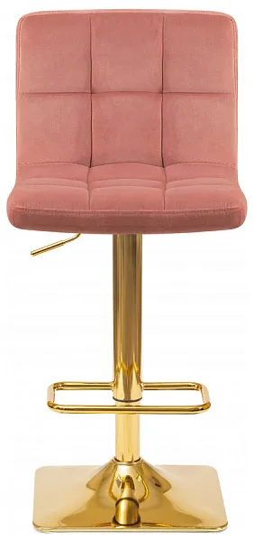 Стул барный GOLDIE пудрово-розовый велюр MJ9-32 фото 7