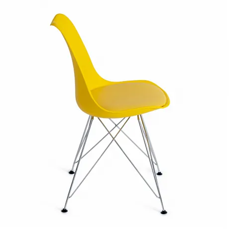 Стул TULIP IRON CHAIR (mod.EC-123) Желтый фото 2