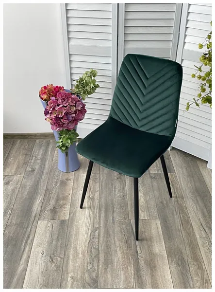 Стул DUKE BLUVEL-78 GREEN, велюр фото 5