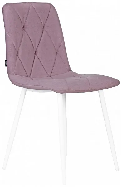 Стул CHILLY ROMBO Лавандовый Simple 48, основание белый фото 3