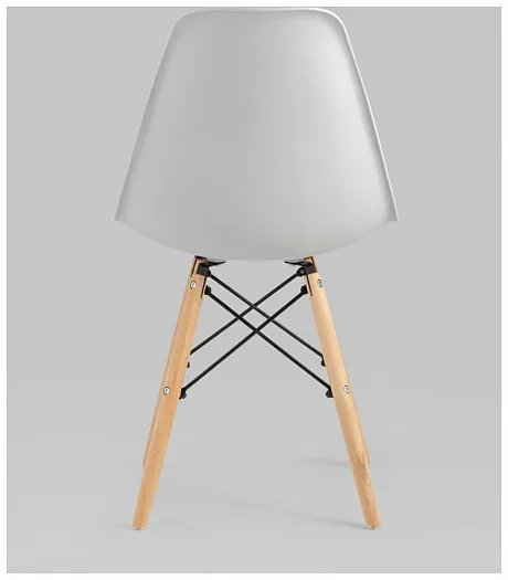 Стул Eames Style DSW светло-серый x4 (разборный каркас) фото 8