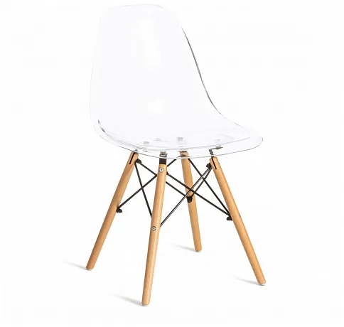 Стул CINDY (EAMES) прозрачный фото 2