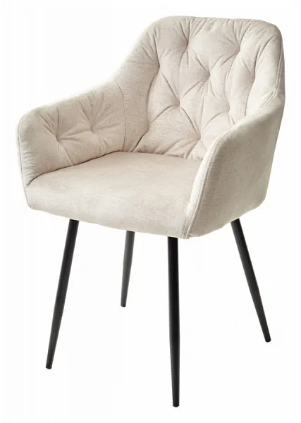 Стул PERU PK6015-06 BEIGE античный бежевый, велюр