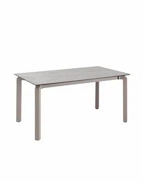 Стол обеденный Varden раскладной 160-220х90 см керамика серый