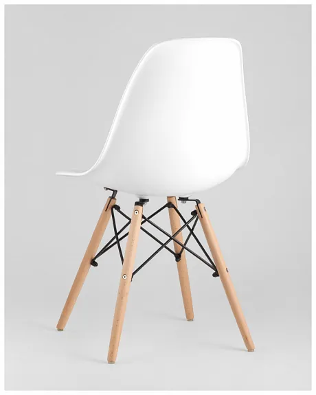 Стул Eames Style DSW белый x4 (разборный каркас) фото 11