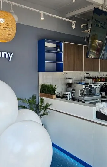 Барная стойка и мебель для кофейни STARBUNNY в Наро-Фоминске