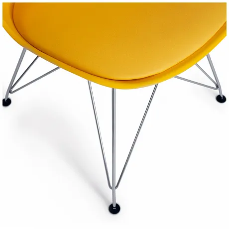 Стул TULIP IRON CHAIR (mod.EC-123) Желтый фото 6