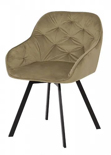 Стул GALE BLUVEL-40 BEIGE поворот.360 град., велюр