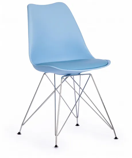Стул TULIP IRON CHAIR голубой фото 2