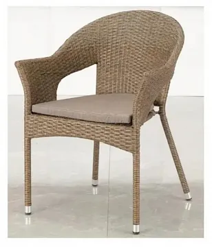 Плетеное кресло Y79B-W56 Light Brown